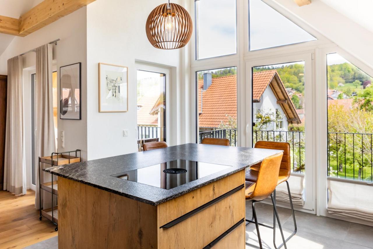 Design Wohnung `Eiche´ auf dem Bodanrück Radolfzell am Bodensee Exterior foto