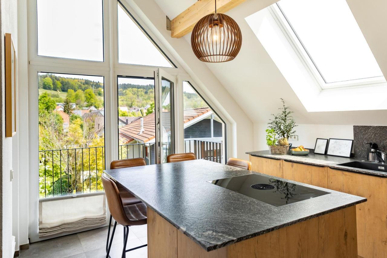 Design Wohnung `Eiche´ auf dem Bodanrück Radolfzell am Bodensee Exterior foto